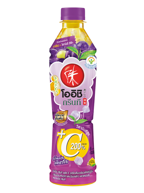 Oishi Green Tea plus C Kyoho Grape